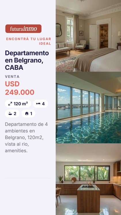 Flyer para stories: tira de fotos con ficha a la izquierda