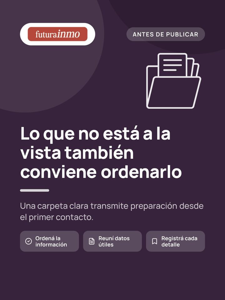 Posteo del día: «Lo que no está a la vista también conviene ordenarlo», tip para vendedores